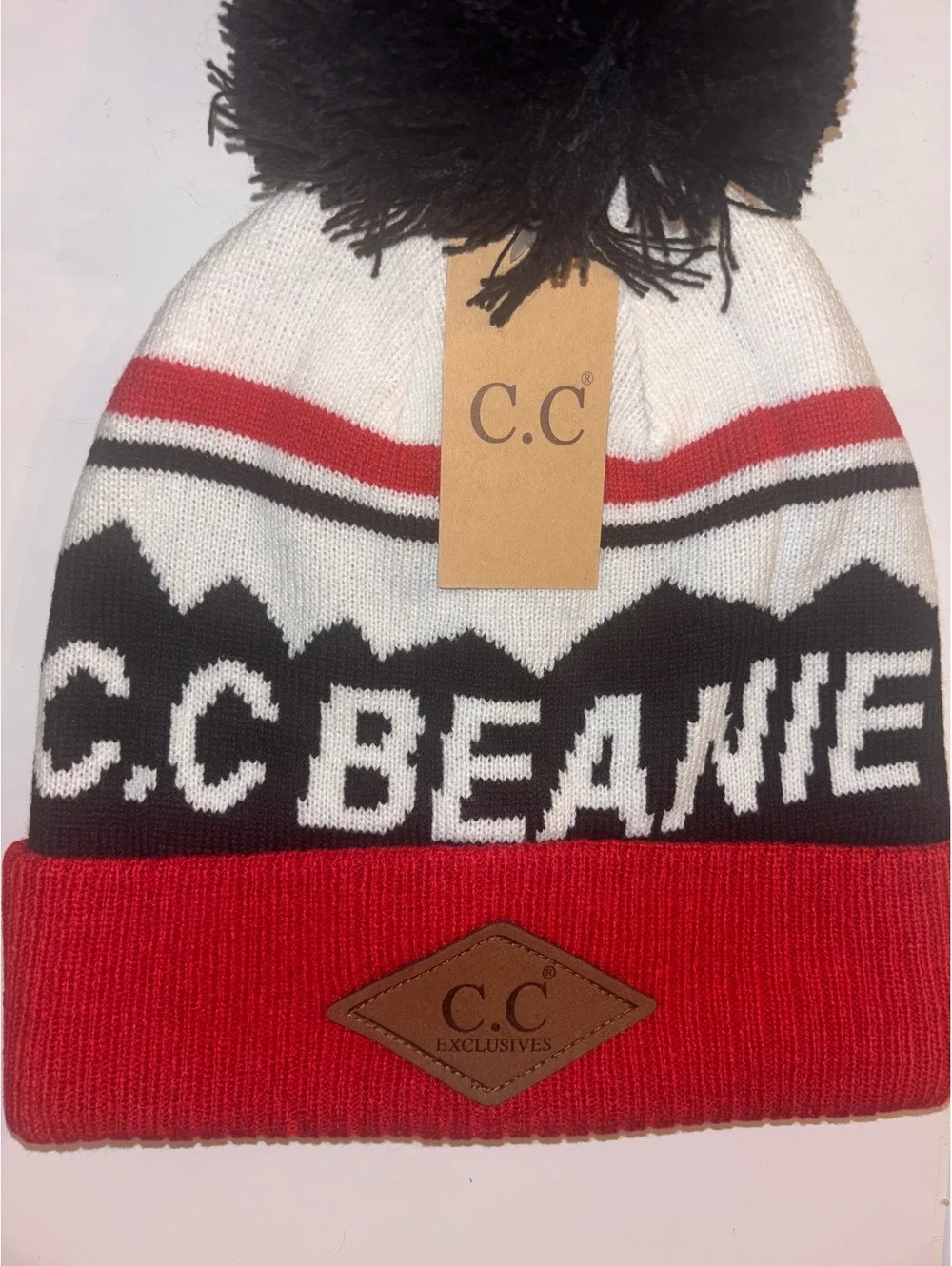 C.C beanie pom